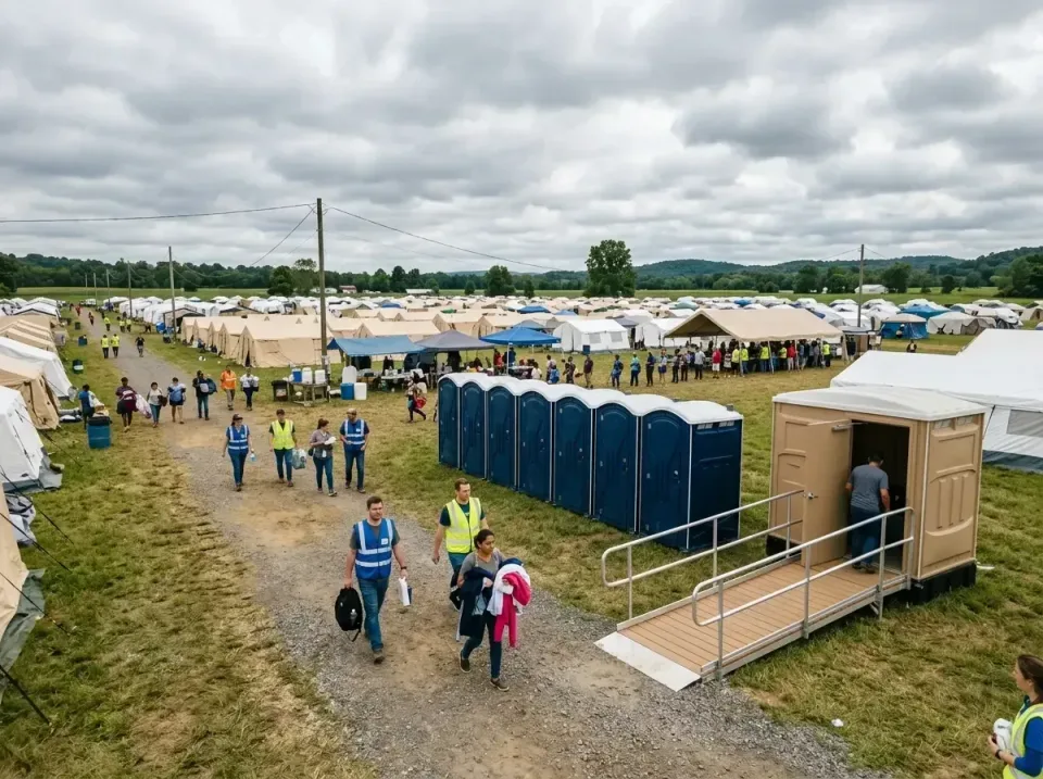 disaster-relief-camp-restrooms-010 — frequently asked questions, Dumpster & Portable Bathrooms Rental in Suitland, MD